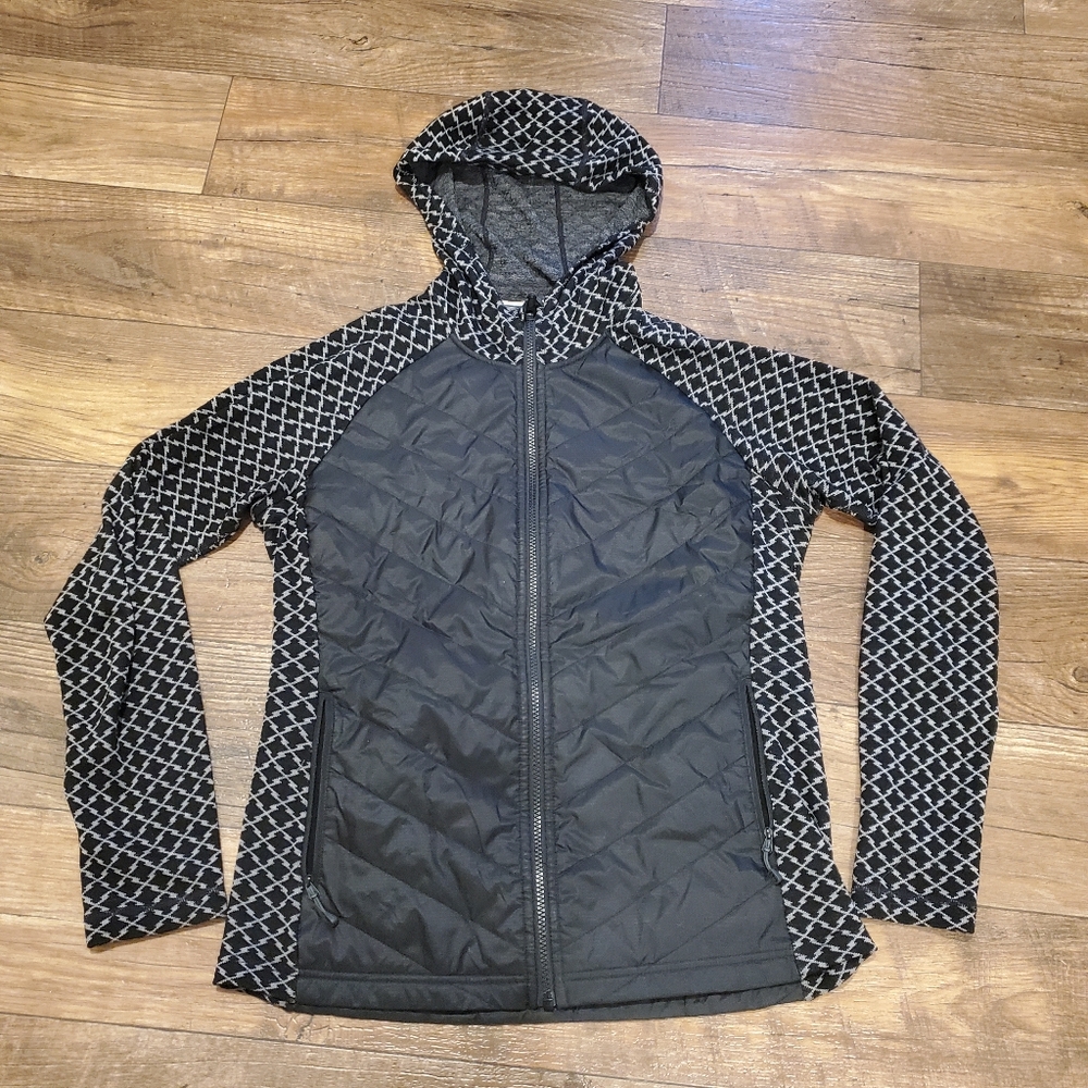 Smartwool women's puffer jacket with fabric sleeves size large